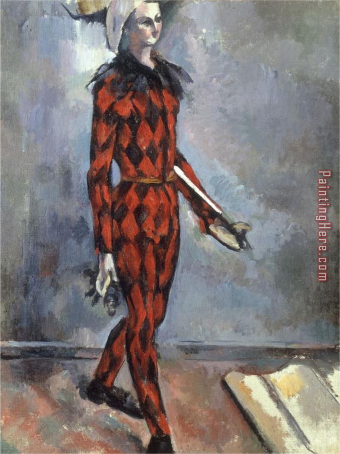Paul Cezanne Arlequin Early 1890s